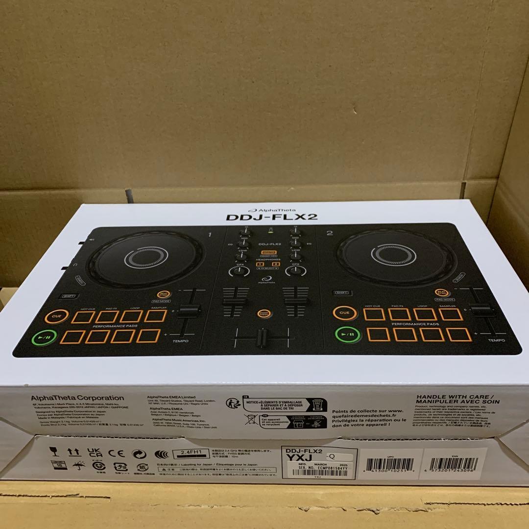 新品　AlphaThetaコンパクト DJコントローラー DDJ-FLX2
