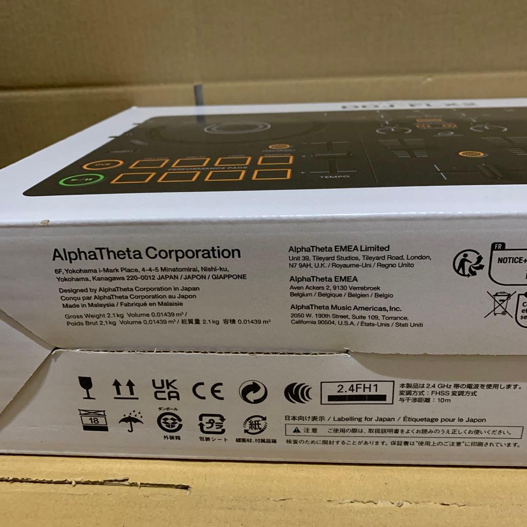 新品　AlphaThetaコンパクト DJコントローラー DDJ-FLX2