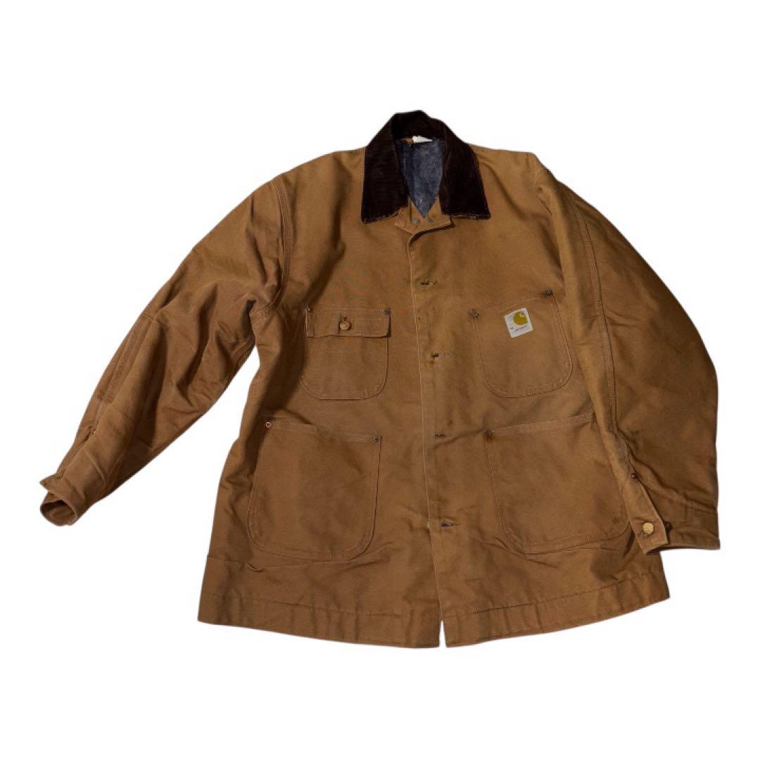 良品6〜70s カーハート ミシガンチョアコート ビンテージ　過渡期　レア