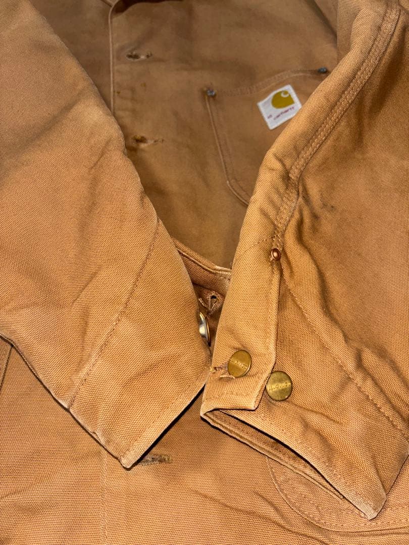 良品6〜70s カーハート ミシガンチョアコート ビンテージ　過渡期　レア