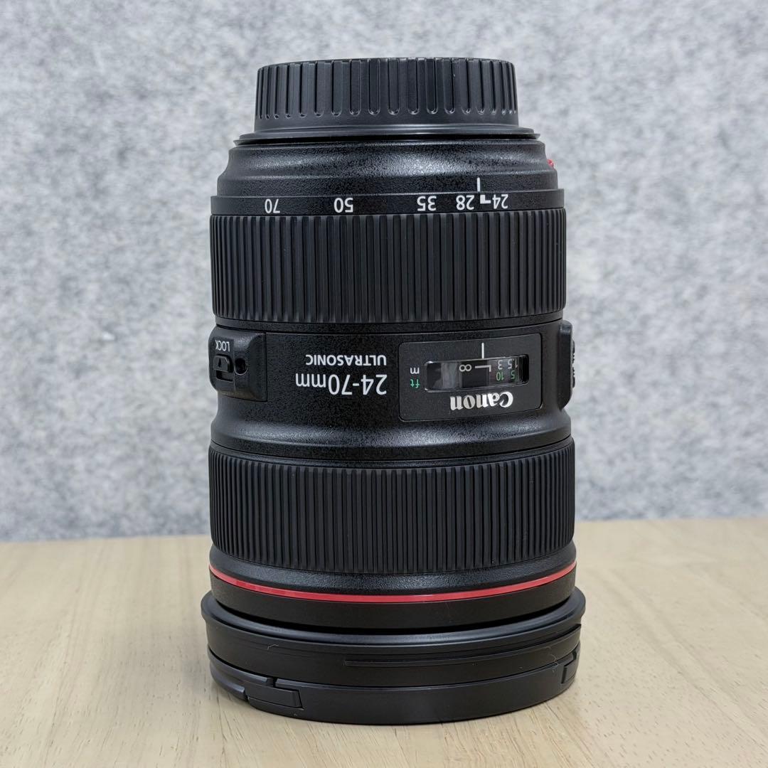 新品 CanonキヤノンEF24-70mm f2.8L Ⅱ USMズームレンズ