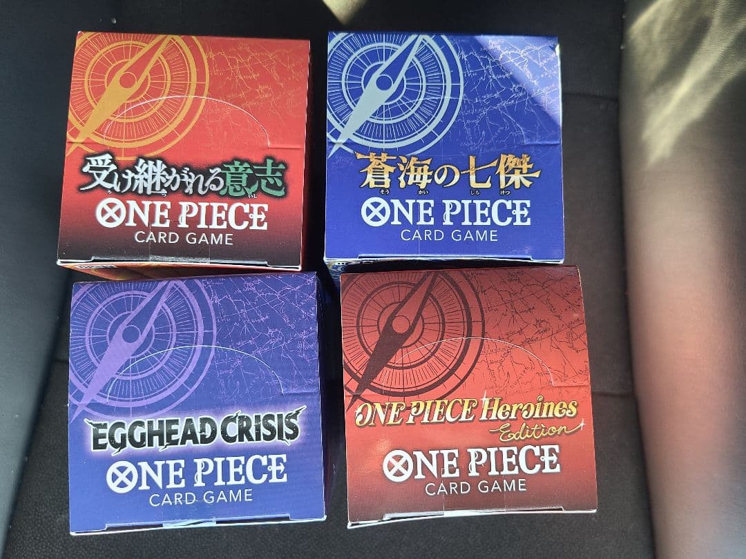ワンピースカードBOX テープ未開封　4box