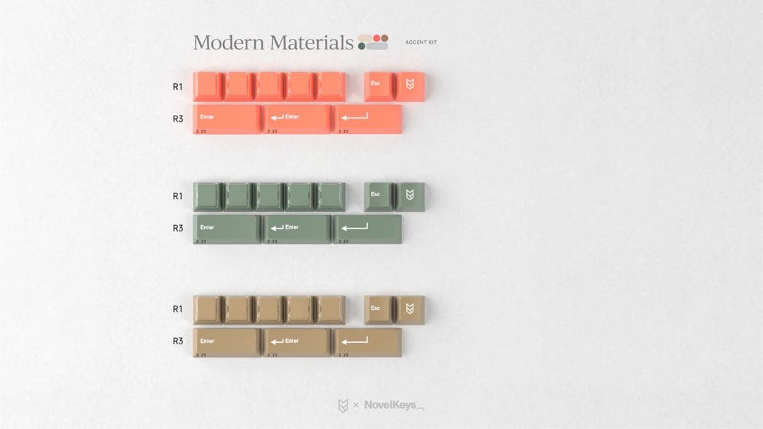 キーボード GMK Modern Materials Stone Keycap