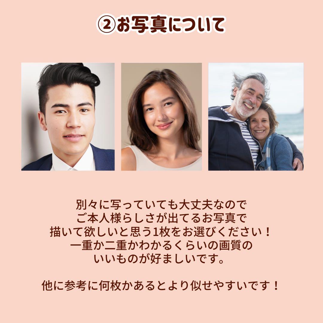 18名さま　A3サイズ【似顔絵オーダー】8/14までお急ぎ便