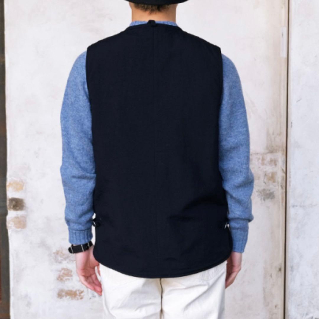 ARAN アラン リップストップ 高密度 ナイロン タフタ 中綿 ベスト 5