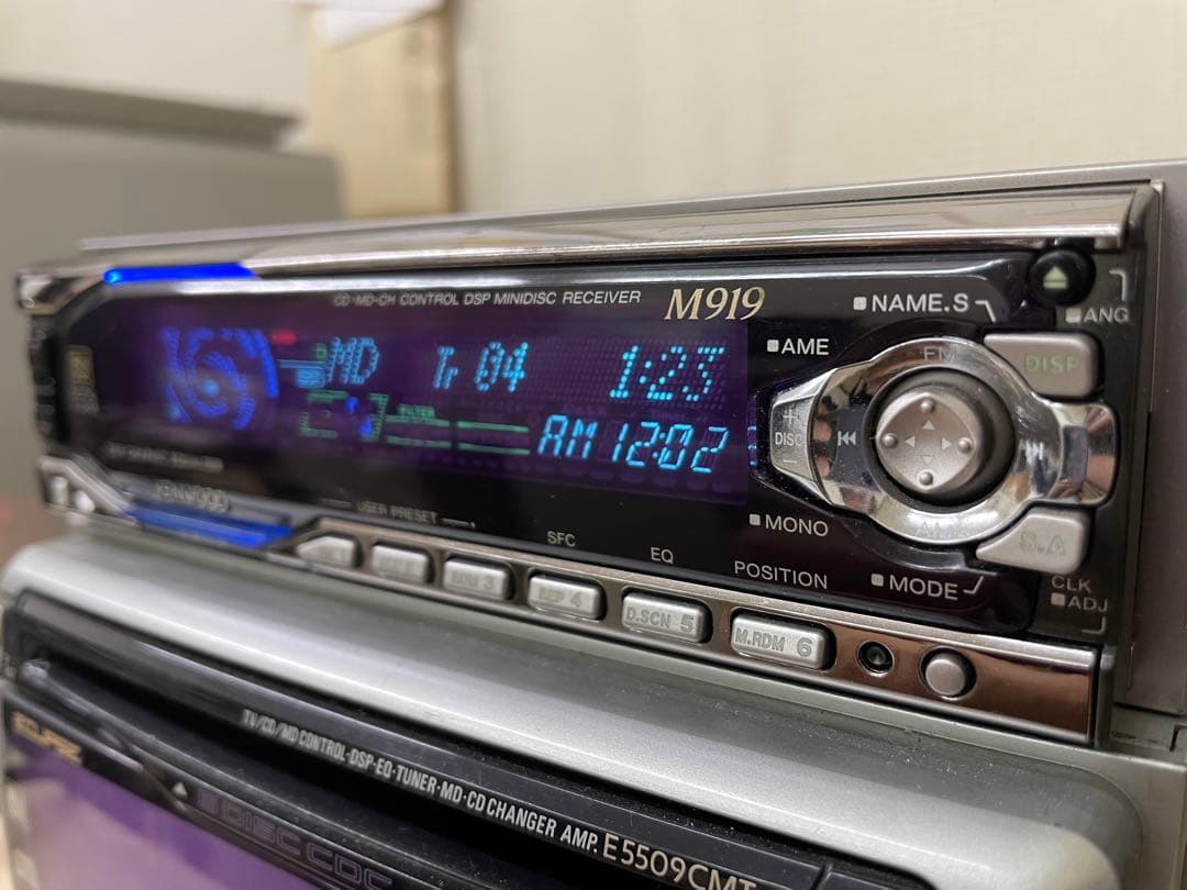 ケンウッド KENWOOD M919 ヘッドユニット MD 極力当日発送します