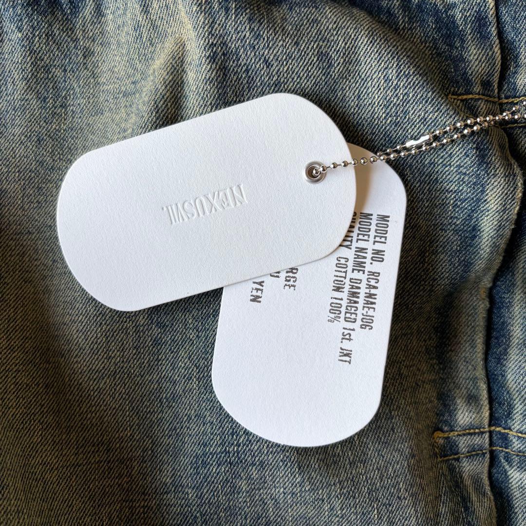 NEXUSVII. ダメージデニムジャケット 新品未使用