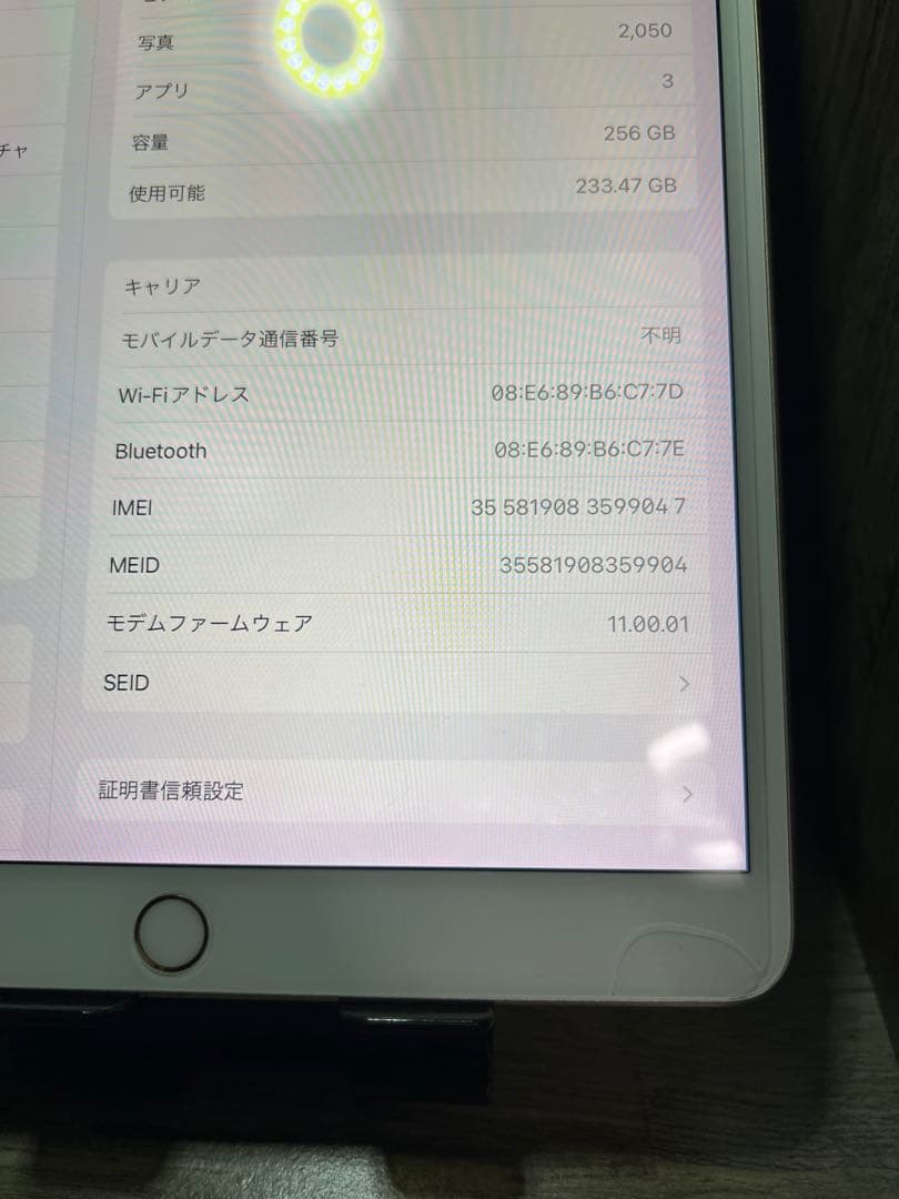 Apple iPadPro 初代 10.5inch 256GB ゴールド
