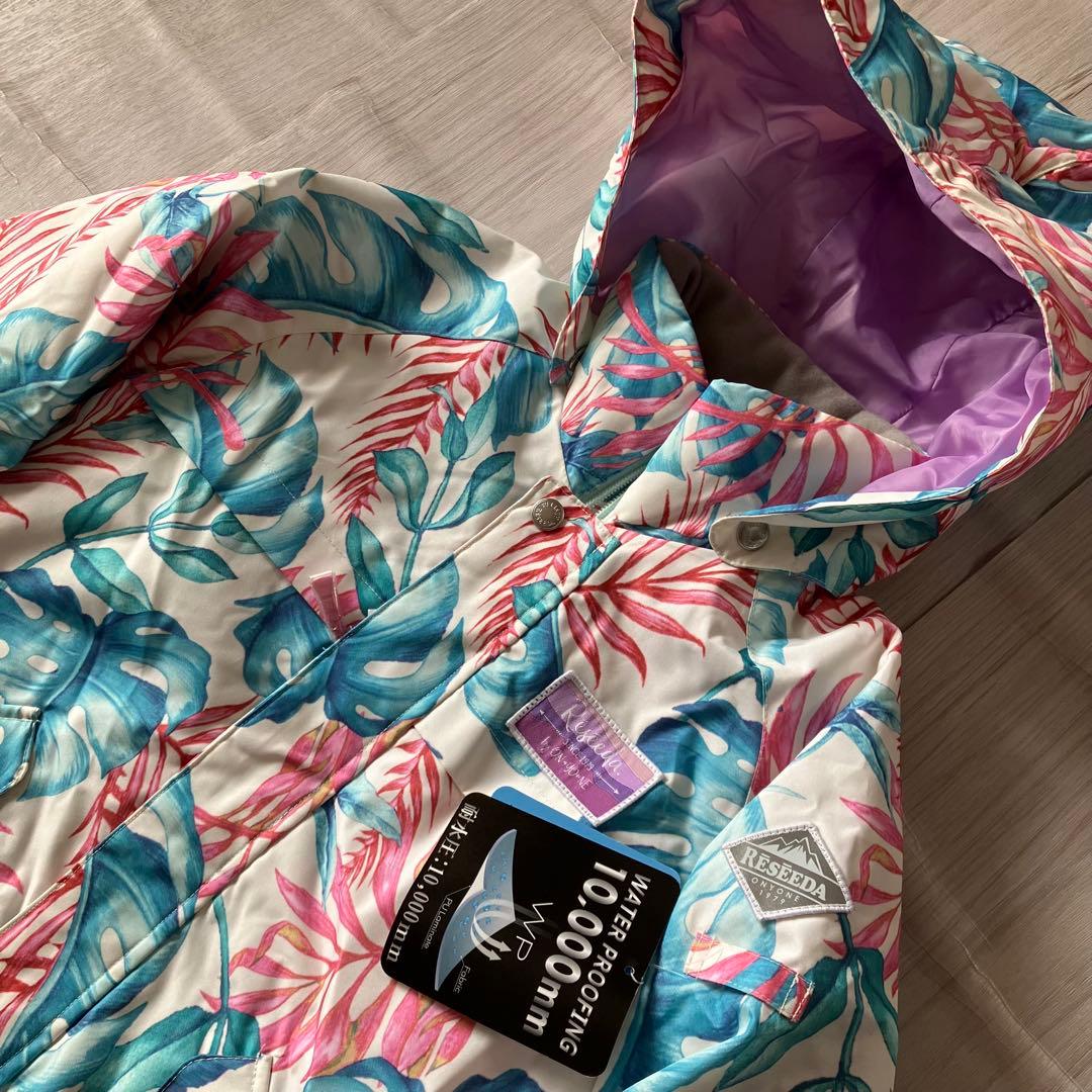 8C✨現行 新品 RESSEDA✨スキーウェア 上下セット キッズ130