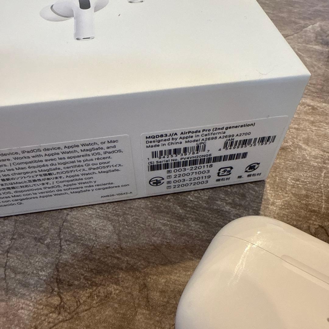 美品★Apple AirPods Pro 第2世代 本体