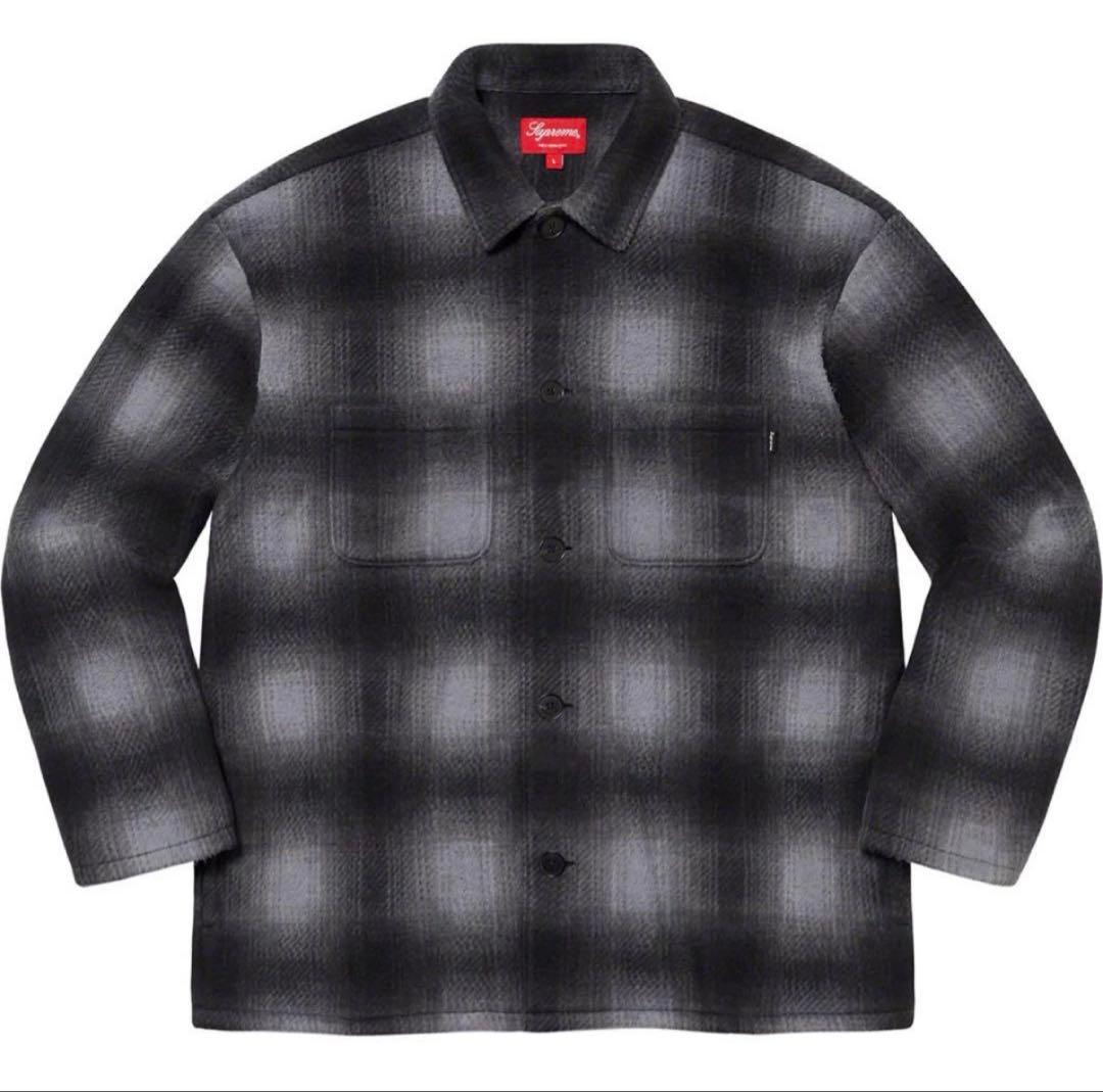 【*y様 Supreme shadow plaid fleece shirt B