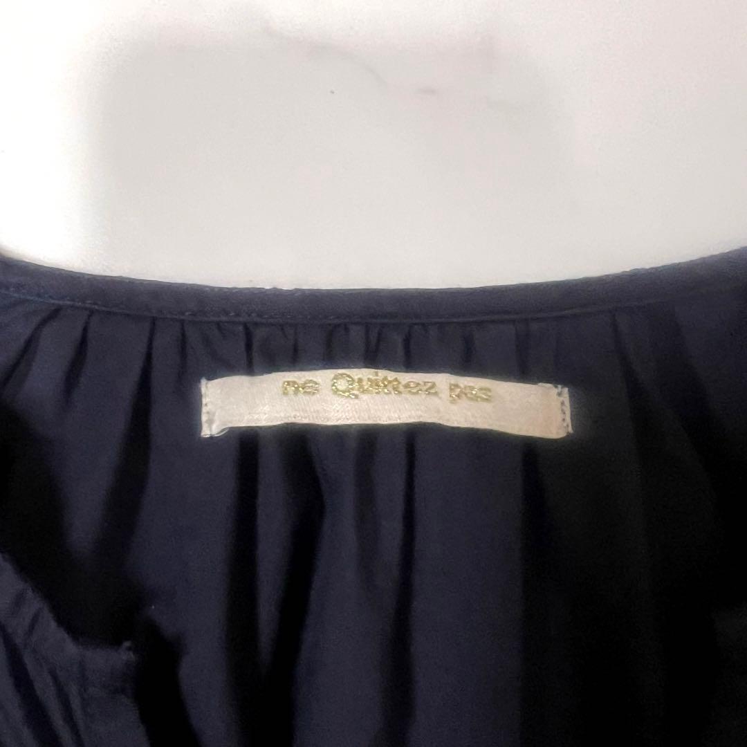 完売希少　ヌキテパ　五明祐子　ポプリンレースロングドレス　コットン　インド　S