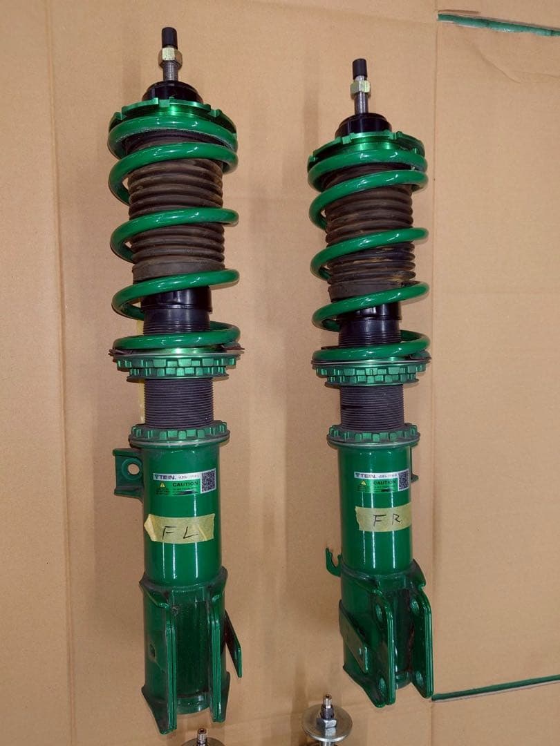 JF5 N-BOX用 テイン車高調 グリーン サスペンションキット 一式