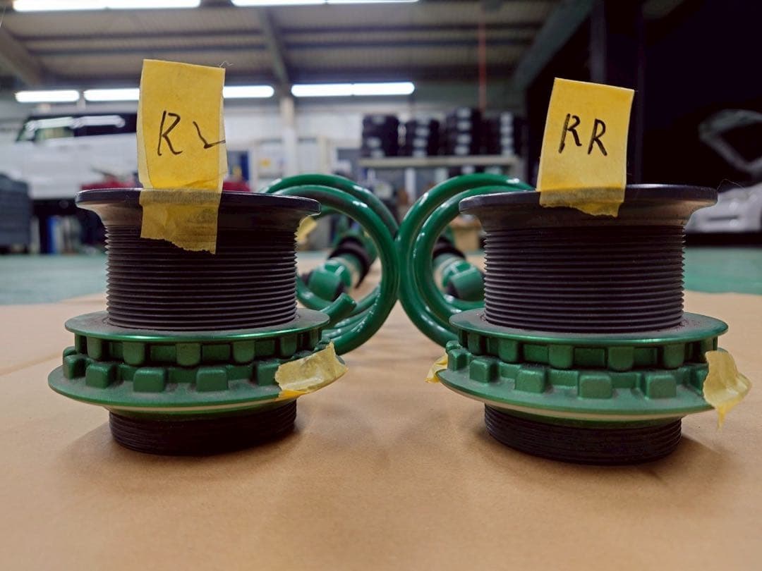 JF5 N-BOX用 テイン車高調 グリーン サスペンションキット 一式