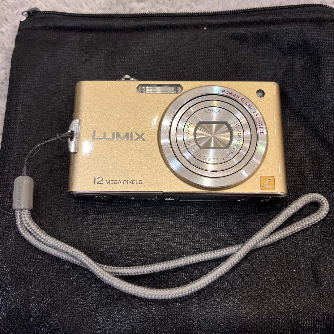 美品 DMC-FX60 リュクスゴールド Panasonic LUMIX