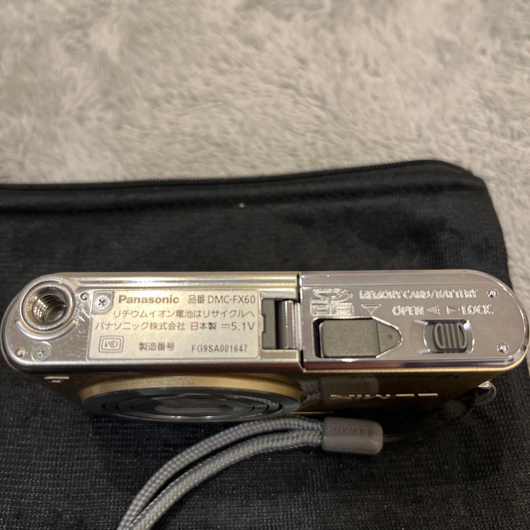 美品 DMC-FX60 リュクスゴールド Panasonic LUMIX