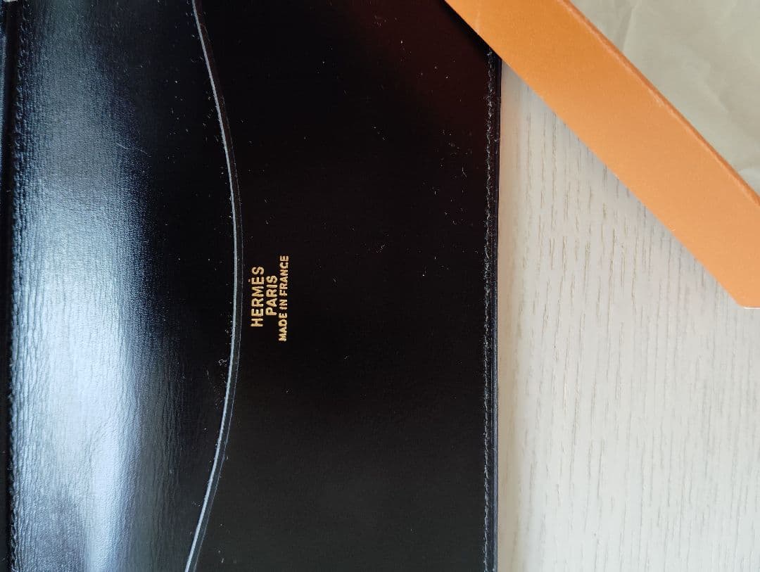 HERMES エルメス 手帳カバー アジェンダ ブラックボックスカーフ ノート付