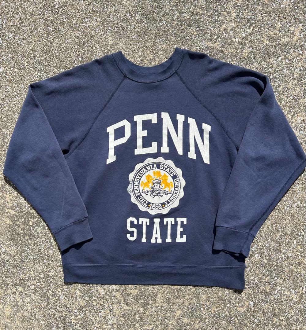 90's Tultexスウェット ラグラン 三段 カレッジvintage