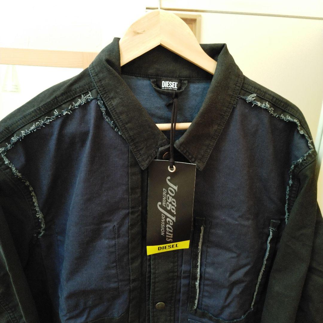 専用☆DIESEL♪ブラック×インディゴブルー★デニムジョグジーンズ