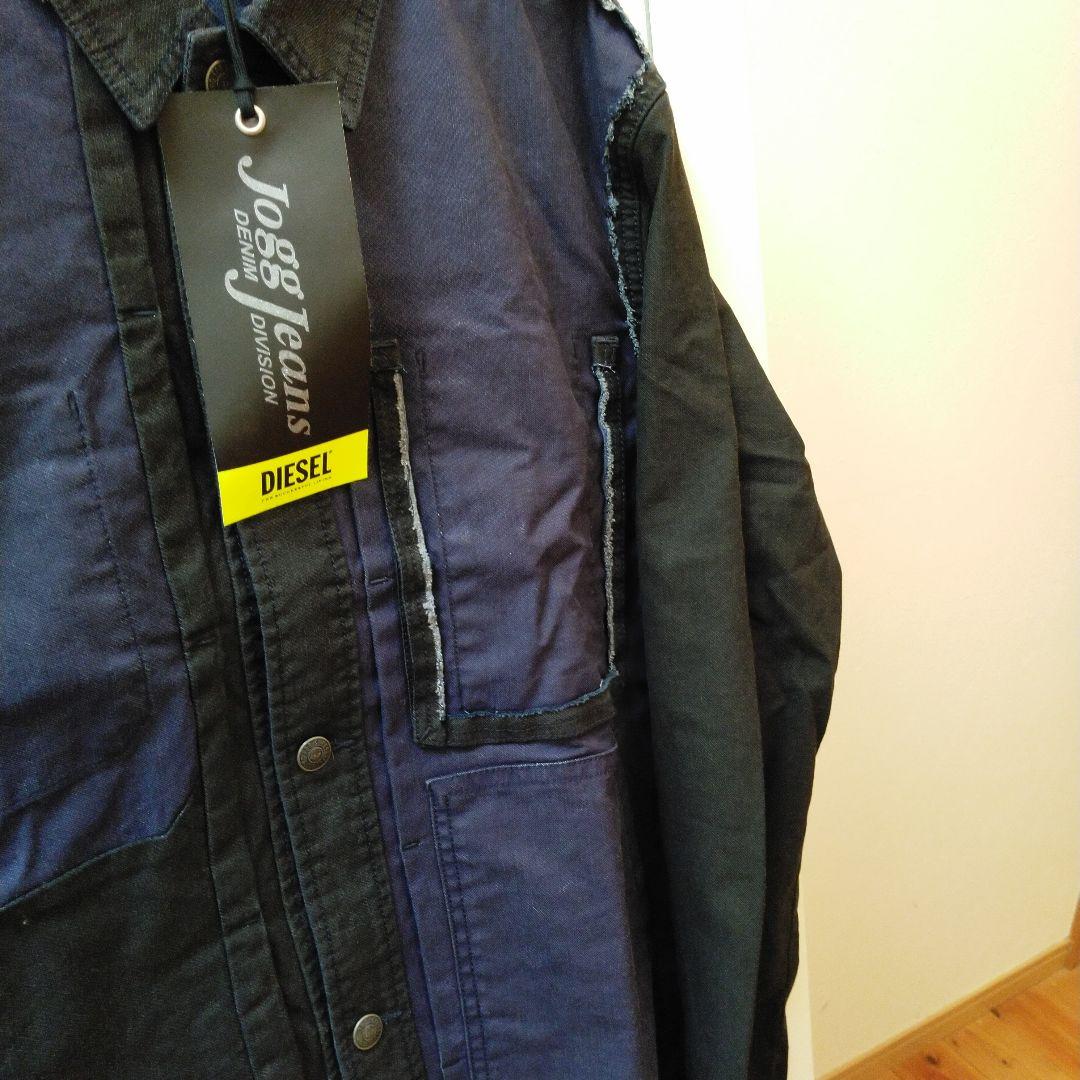 専用☆DIESEL♪ブラック×インディゴブルー★デニムジョグジーンズ