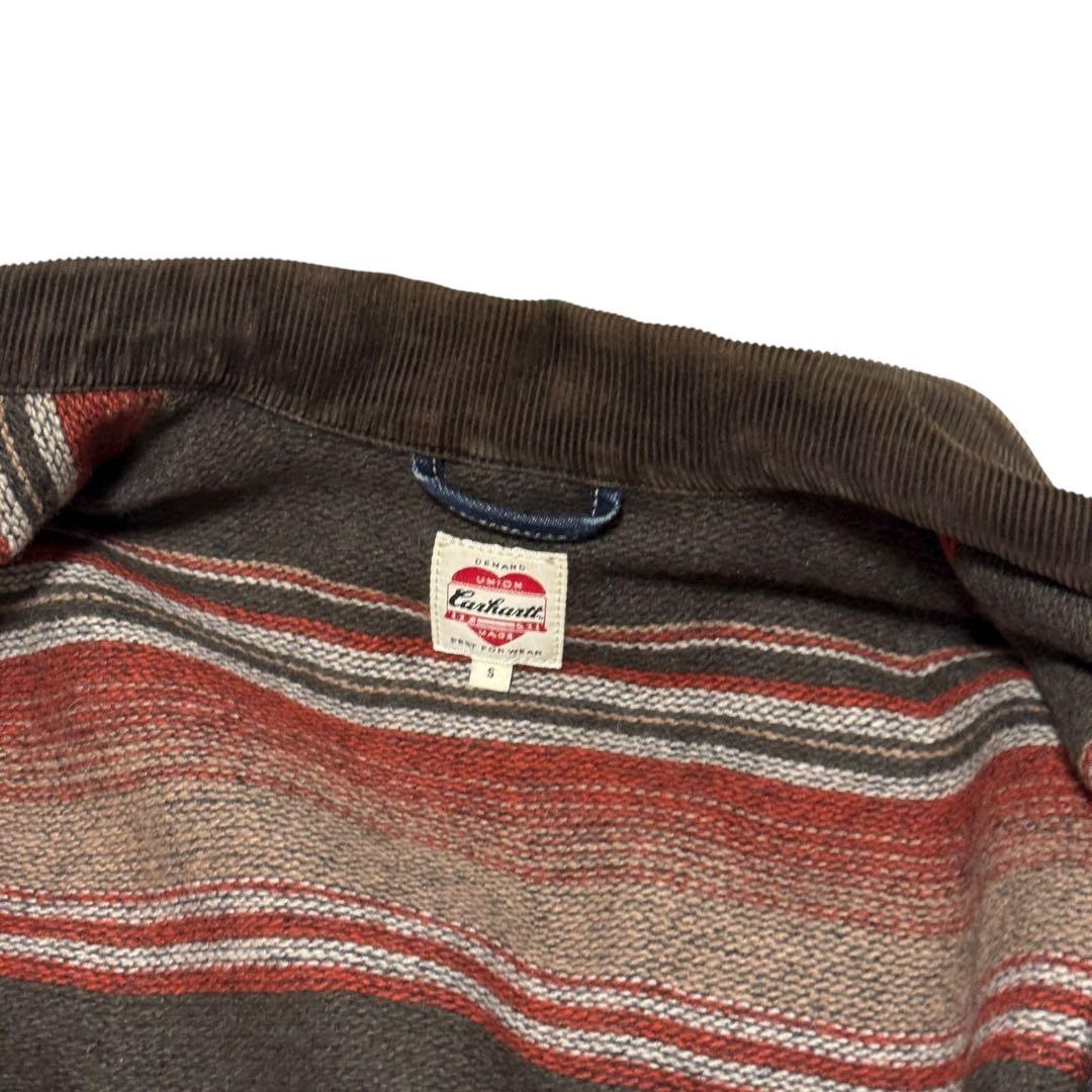 カーハート　チョアコート　コーデュロイ　ハートタグ　カバーオール ブランケット