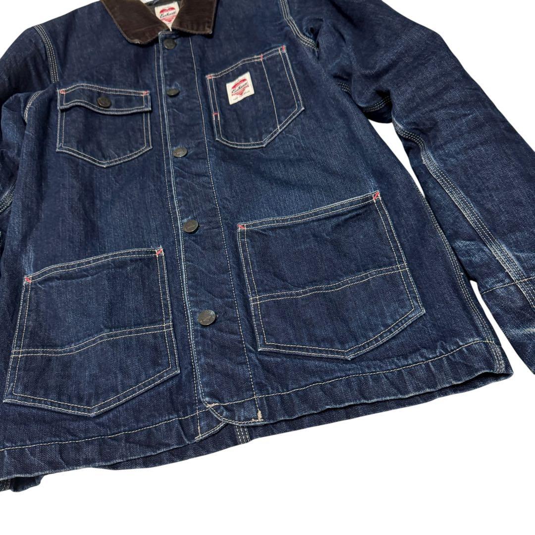 カーハート　チョアコート　コーデュロイ　ハートタグ　カバーオール ブランケット