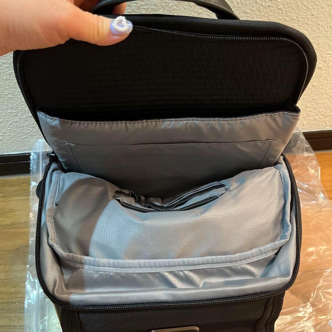 TUMI ALPHA3 Reflectivフラップパックブラック