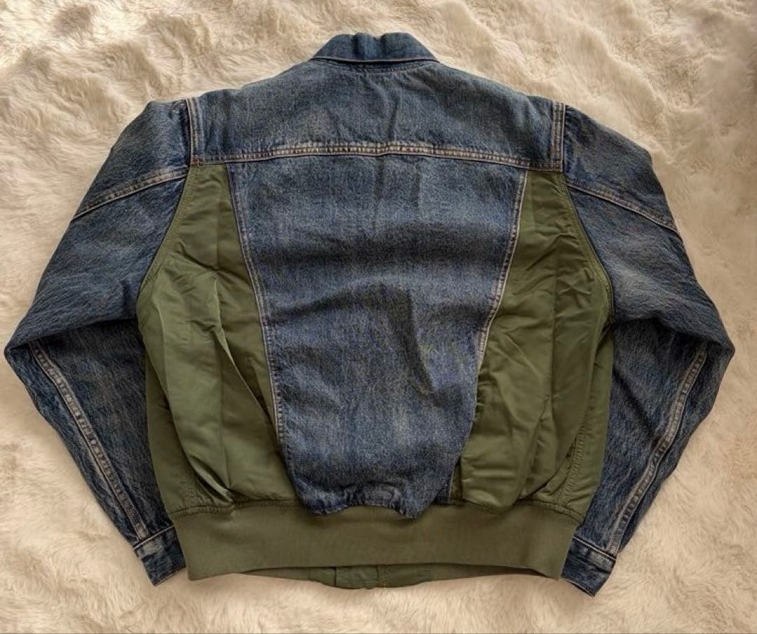 美品】Levi's MA-1 HYBRID TRUCKER JACKET