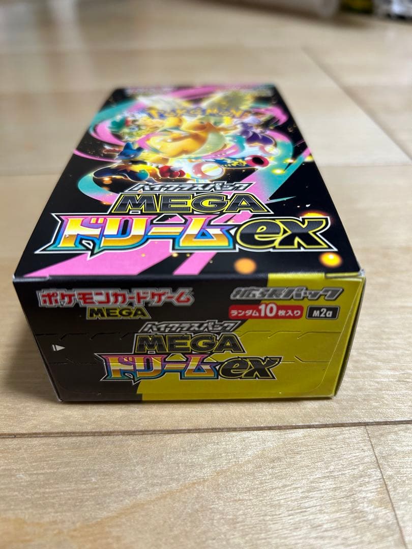 ポケモンカー MEGAドリームex box セット シュリンクなし