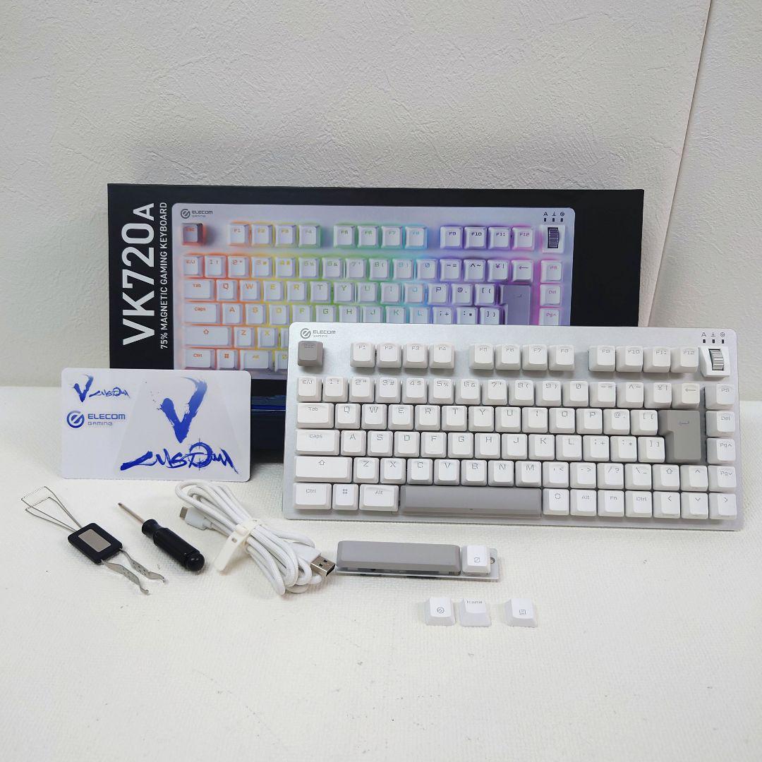 M1202D1 ELECOM ゲーミングキーボード VK720A 動作確認済み
