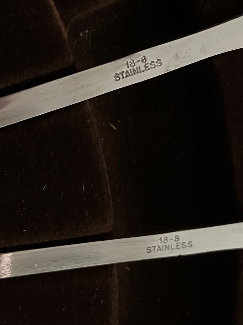 徳力の銀製スプーンセット 6本 とバターナイフ、シュガースプーン、菓子ようじ