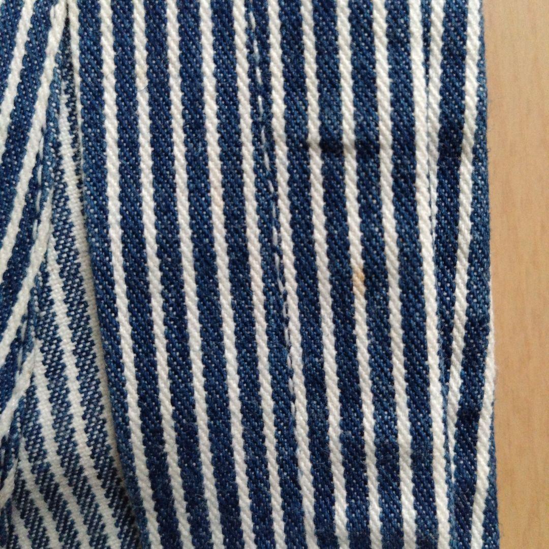 90's OSHKOSH オーバーオール USA製 ヒッコリーストライプ