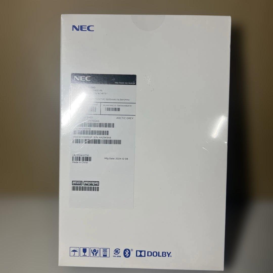新品 NEC LAVIE Tab T9 PC-T0975GAS