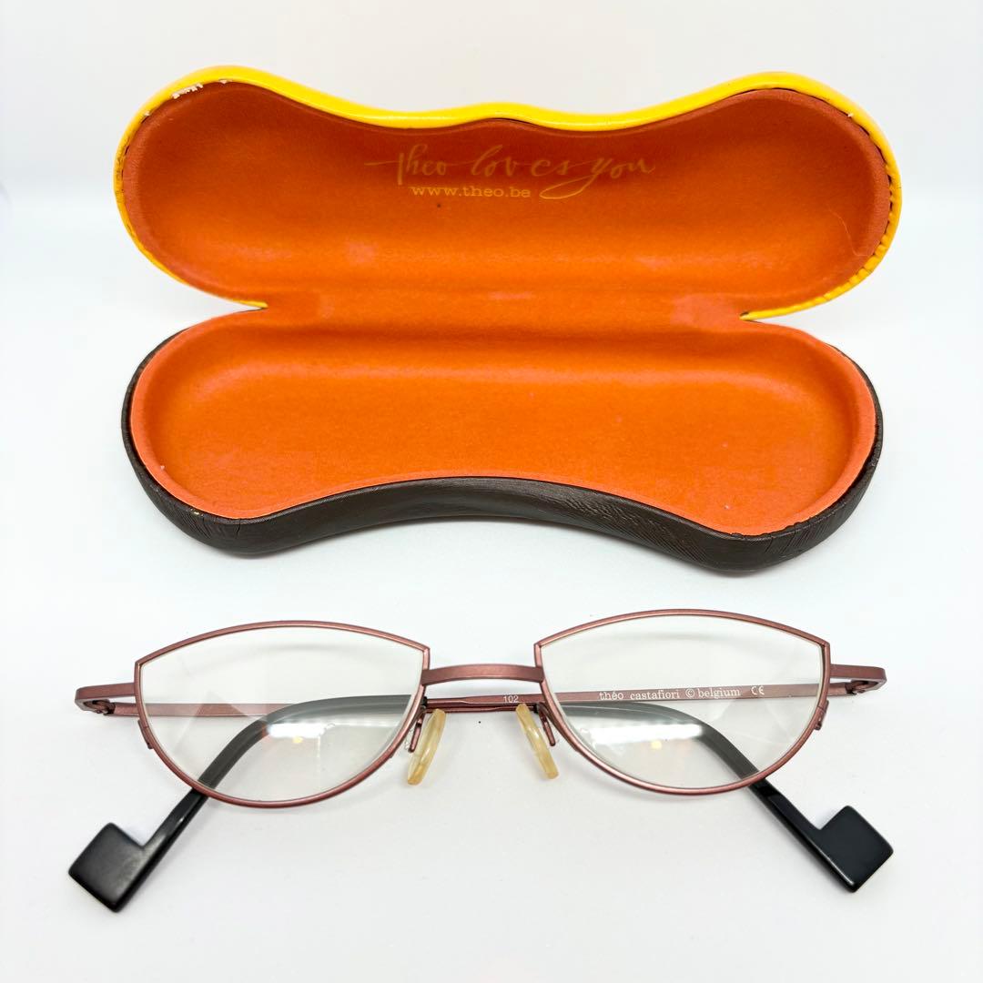 theo castafiore メガネフレーム ベルギー製 ケース付