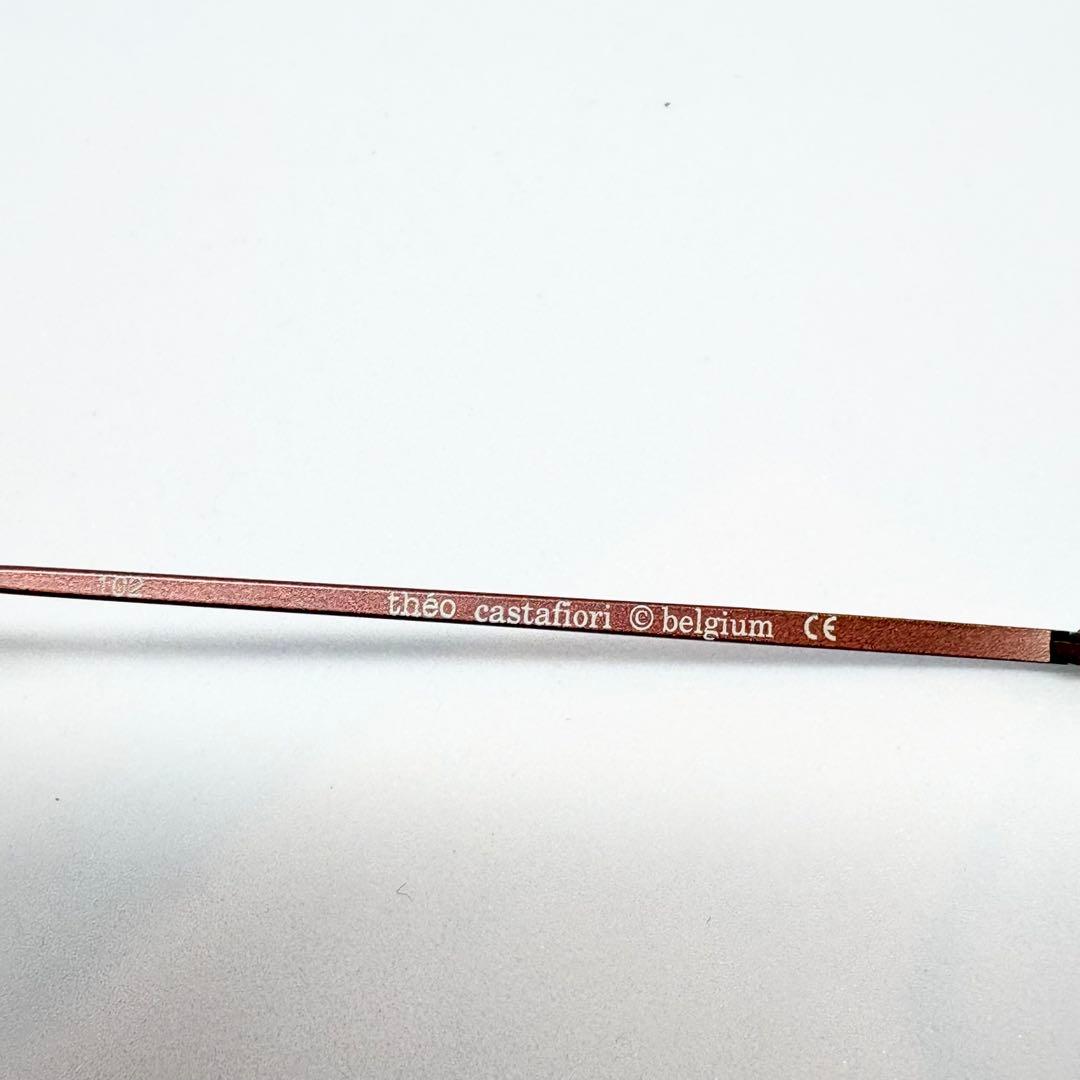 theo castafiore メガネフレーム ベルギー製 ケース付