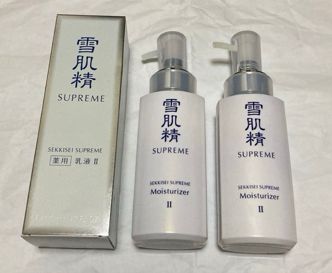 水*イ様 2本 雪肌精 シュープレ厶 乳液 II 140ml しっとりしたうるお
