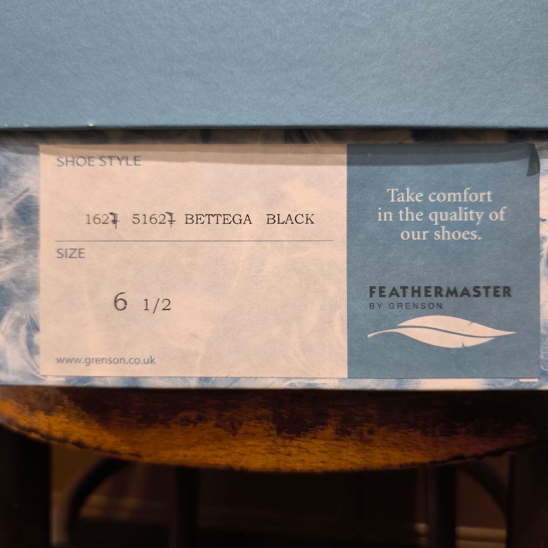 【未使用】GRENSON FEATHERMASTER 革靴