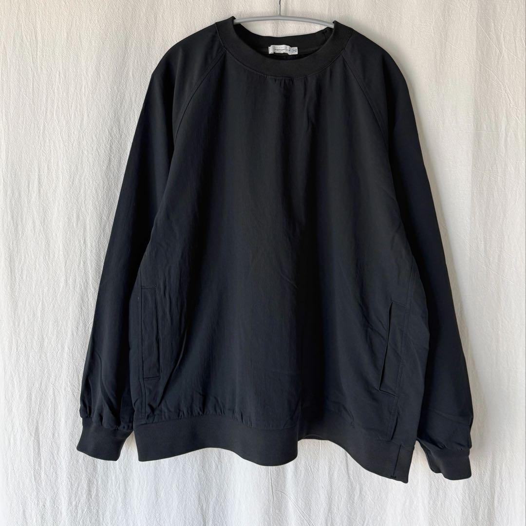 nanamica ALPHADRY Crew Neck Sweat ブラックXL
