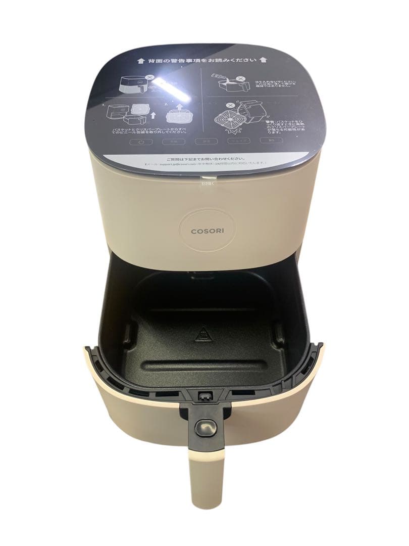 【開封済・未使用】COSORI エアフライヤー ノンフライヤー 4.7L 家庭用