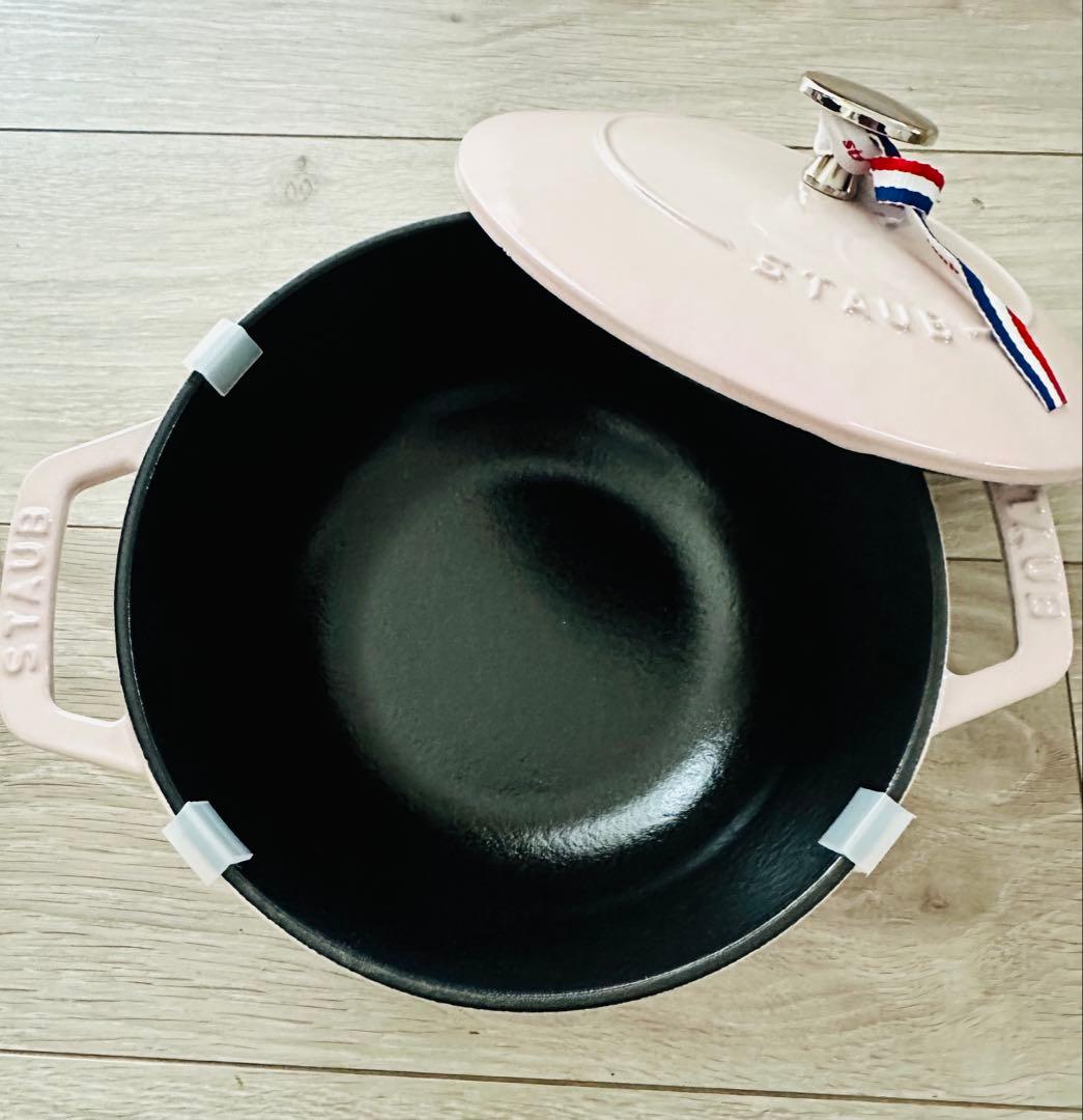 ストウブ　Wa-NABE M ソルベローズ　18cm 1.66 新品未使用