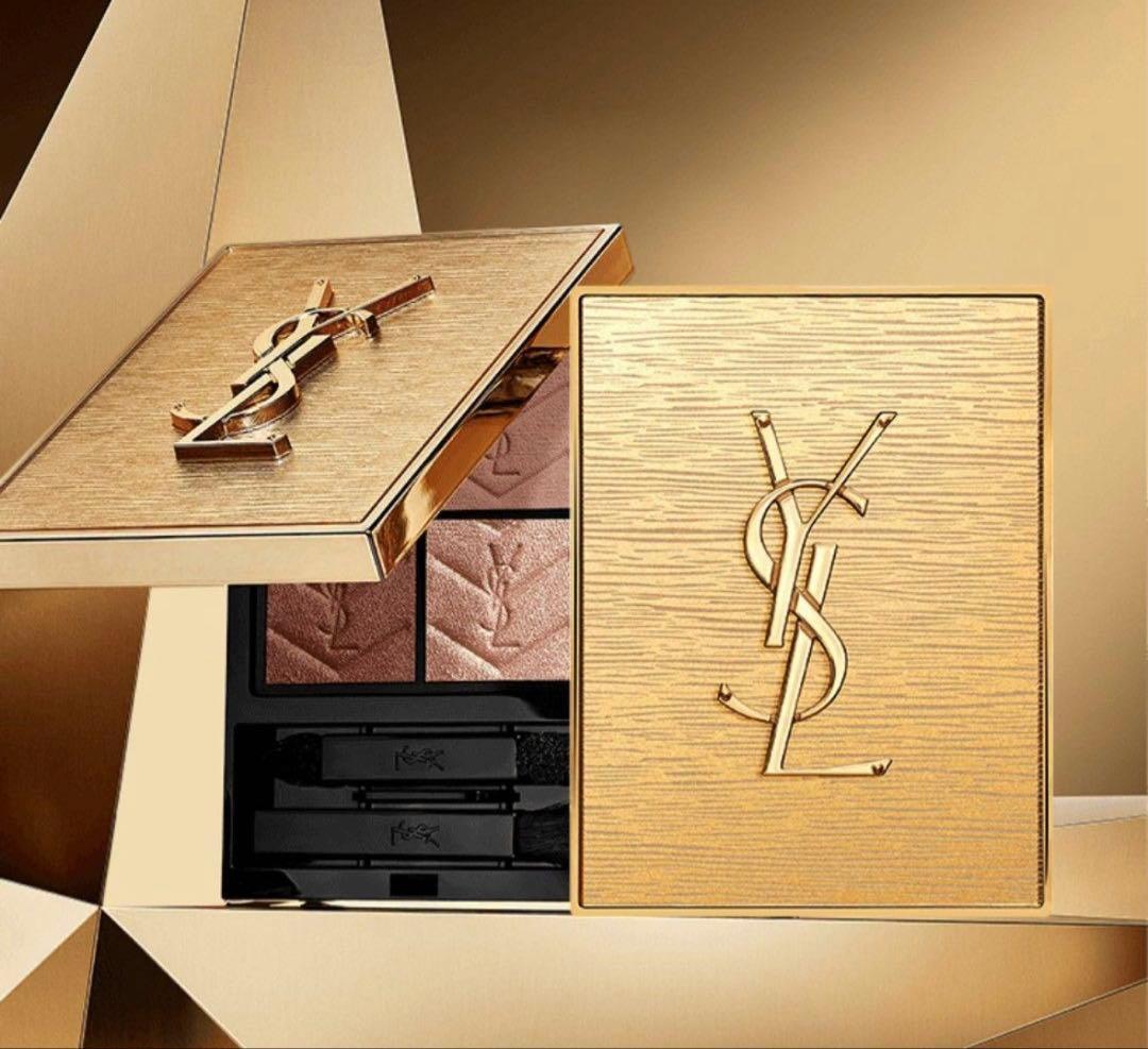 イヴ・サンローラン　YSL クチュールミニクラッチ　025 ゴールデンラスト