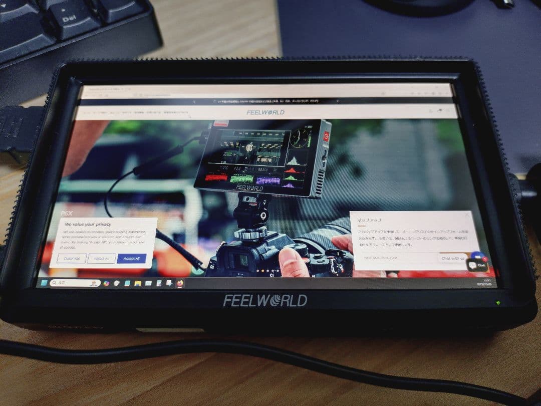 Feelworld FW568 5.5インチモニター カメラ用液晶モニター