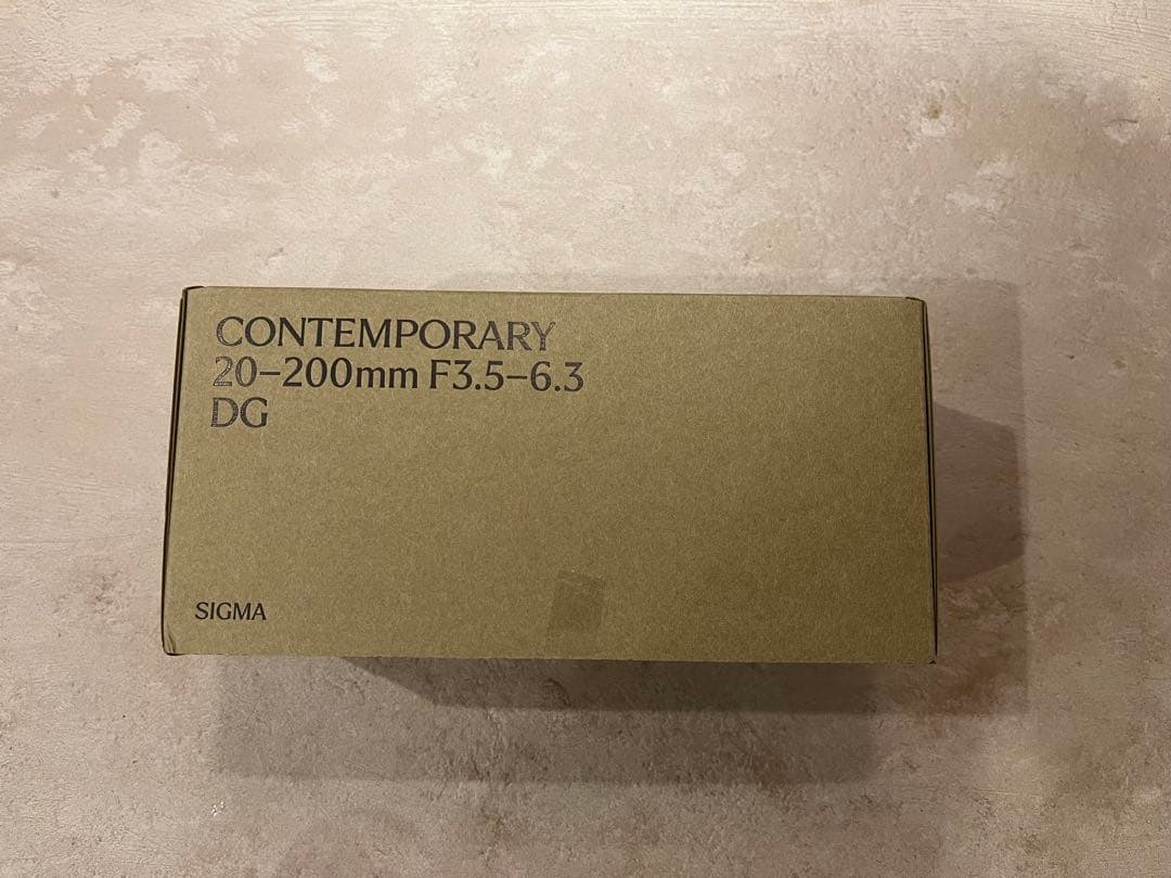 未使用⭕️Eマウント 20–200mm F3.5–6.3 DG⭕️SIGMA