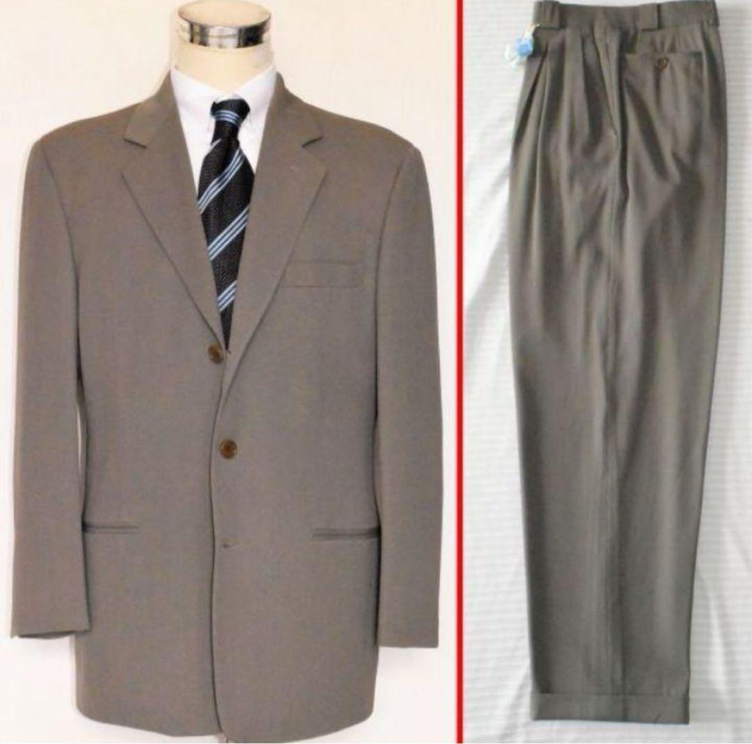 夏季セール【ジョルジオアルマーニ】90sお洒落　シルク絹　イタリア製　Vシネマ