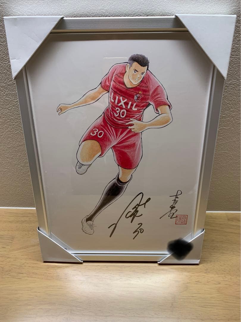 LIXIL×鹿島アントラーズ協賛25周年　 キャプテン翼コラボ　原画