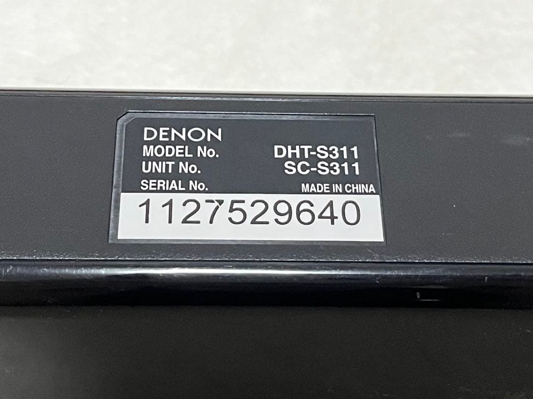DENON ホームシアターシステムセット　DHT-S311