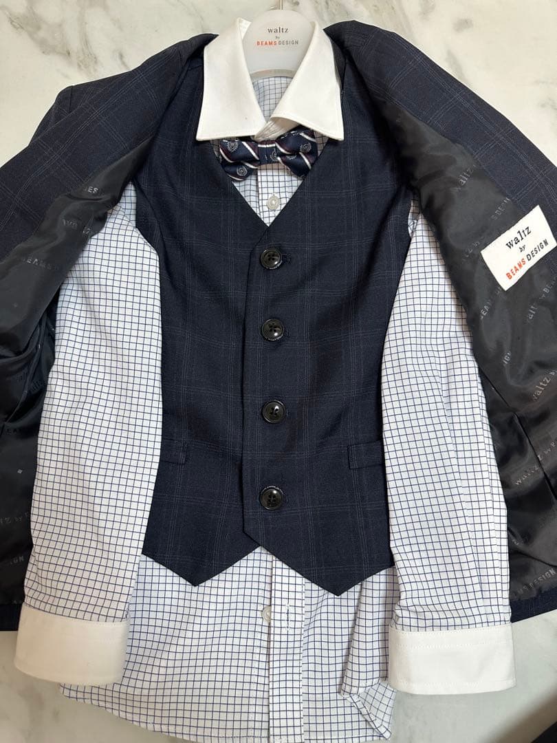 Waltz by BEAMS DESIGN チェック柄スーツ セット