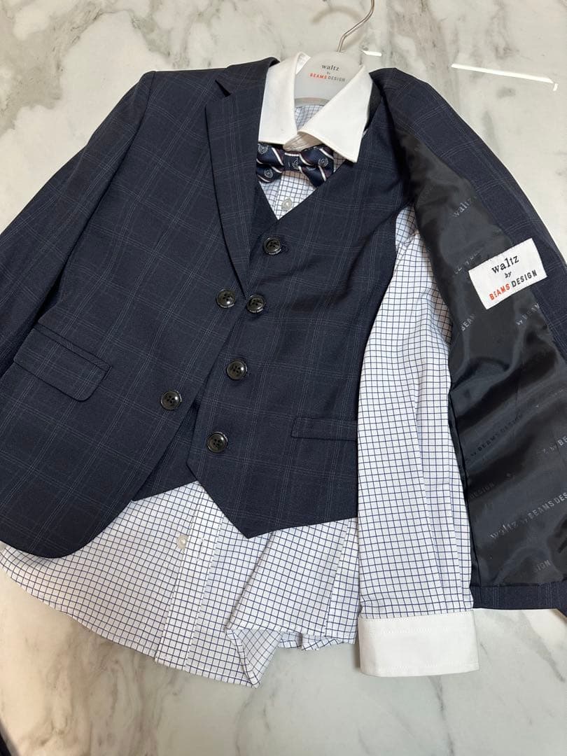 Waltz by BEAMS DESIGN チェック柄スーツ セット