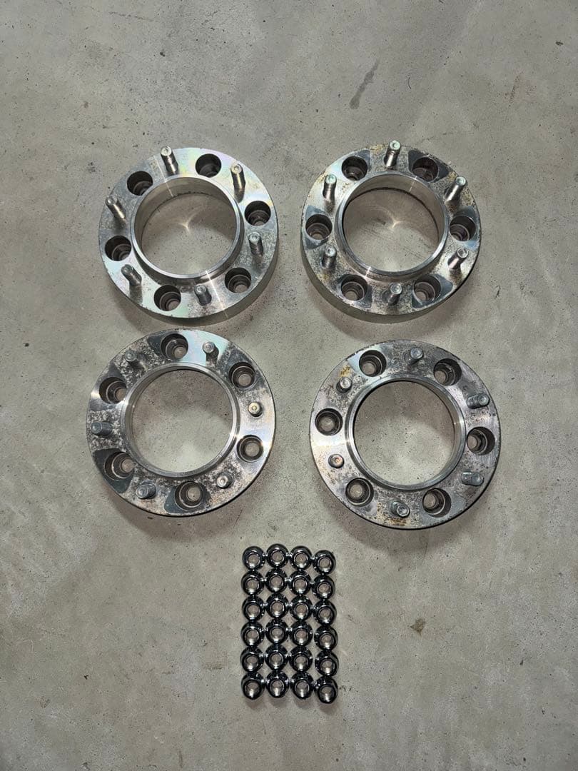 シンセイ　ハブ一体 ワイトレ 30mm 4WD-6H用 P.C.D.139.7