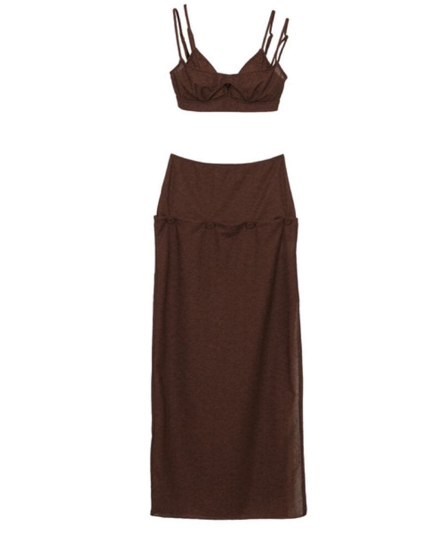 【Ameri VINTAGE】3WAY BUTTON SWIM WEAR 水着